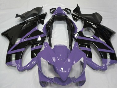 Carena Moto Honda CBR600 F4i 2004-2007 - Viola Chiaro Nero Lucido