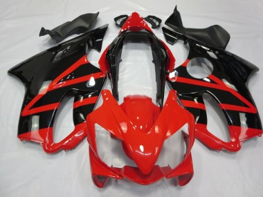Carena Moto Honda CBR600 F4i 2004-2007 - Rosso Nero Lucido