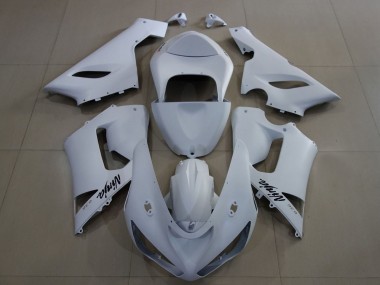 Carena Moto Kawasaki ZX6R 2005-2006 - Bianco Opaco