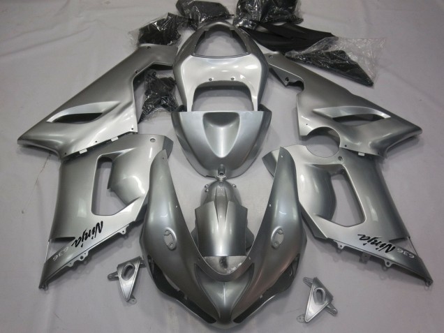 Carena Moto Kawasaki ZX6R 2005-2006 - Argento