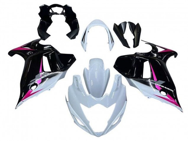 Carena Moto Suzuki GSX650F 2008-2013 - Bianco Nero Rosa