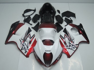 Carena Moto Suzuki GSXR1000 1996-2007 - Bianco Caramella Rosso Nero