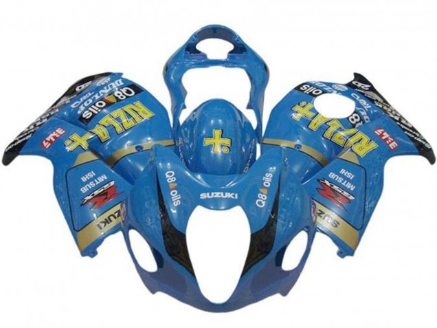 Carena Moto Suzuki GSXR 1300 Hayabusa 1996-2007 - Blu Oro Nero Rizla