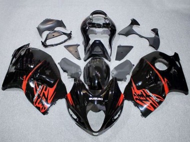 Carena Moto Suzuki GSXR1000 1996-2007 - Nero Lucido Rosso