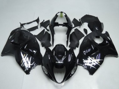 Carena Moto Suzuki GSXR1000 1996-2007 - Nero Lucido Bianco Decal