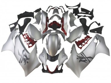Carene Moto Suzuki GSXR 1300 Hayabusa 2021-2025 - Argento Rosso Scuro
