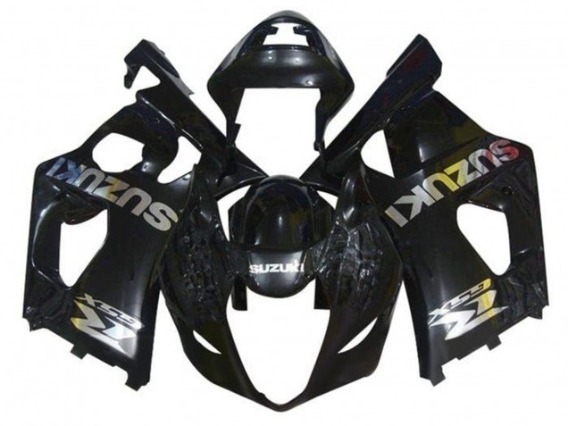Carena Moto Suzuki GSXR 1000 2003-2004 - Nero Lucido Chrome