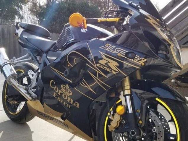 Carena Moto Suzuki GSXR 1000 2003-2004 - Nero Oro Corona