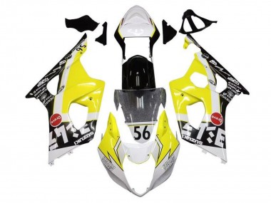 Carena Moto Suzuki GSXR 1000 2003-2004 - Giallo Bianco Nero