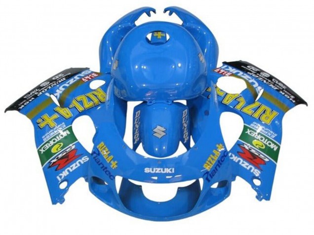 Carena Moto Suzuki GSXR 600 / GSXR 750 1996-2000 - Blu Rizla