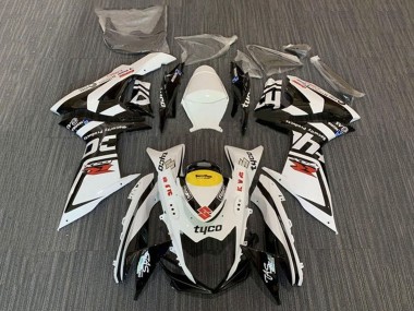 Carena Moto Suzuki GSXR 600 / GSXR 750 2011-2024 - Bianco Nero Giallo Rosso Tyco