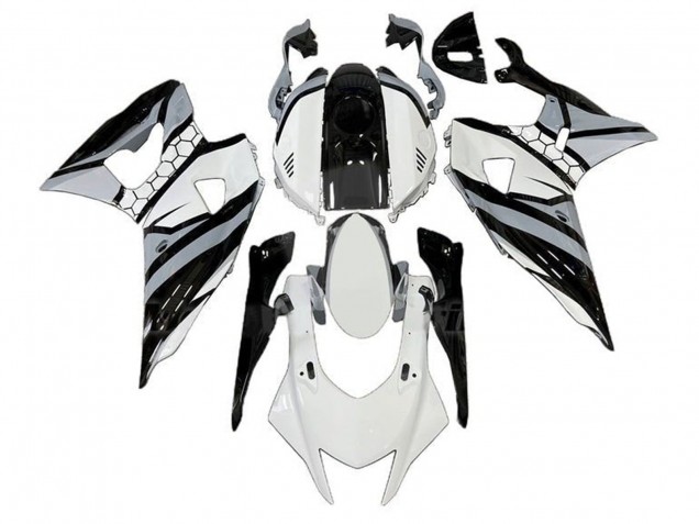 Carena Moto Yamaha YZF R7 2021-2024 - Bianco Grigio Nero