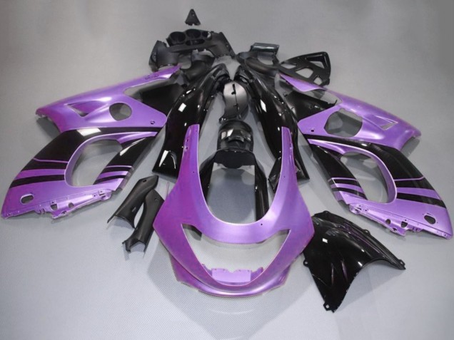 Carena Moto Yamaha YZF600R Thundercat 1996-2007 - Viola Nero Lucido