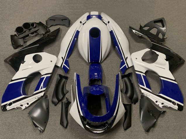 Carena Moto Yamaha YZF600R Thundercat 1996-2007 - Bianco Blu Scuro