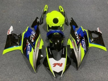 Carena Moto Yamaha YZF R3/R25 2019-2021 - Neon Giallo Bianco Blu Nero 74