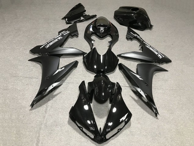 Carena Moto Yamaha YZF 1000 R1 2004-2006 - Nero Lucido Nero Opaco