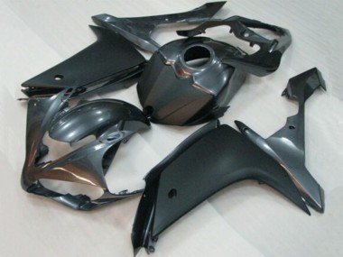 Carena Moto Yamaha YZF 1000 R1 2007-2008 - Argento Scuro Nero Opaco
