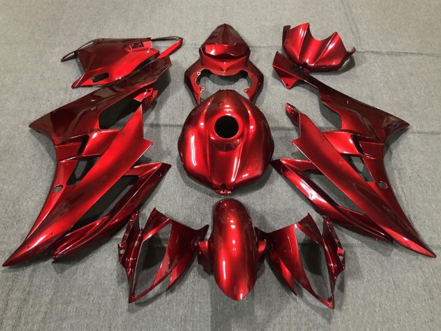 Carena Moto Yamaha YZF R6 2006-2007 - Rosso