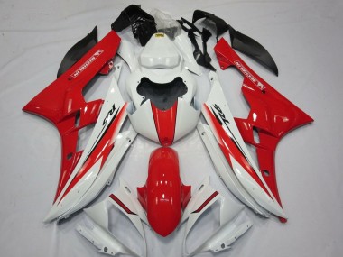 Carena Moto Yamaha YZF R6 2006-2007 - Bianco Rosso