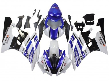 Carena Moto Yamaha YZF R6 2006-2007 - Bianco Blu Nero ENEOS Yamalube