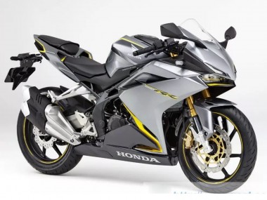 Carena Moto Honda CBR250RR 2017-2022 - Argento Giallo Nero Opaco