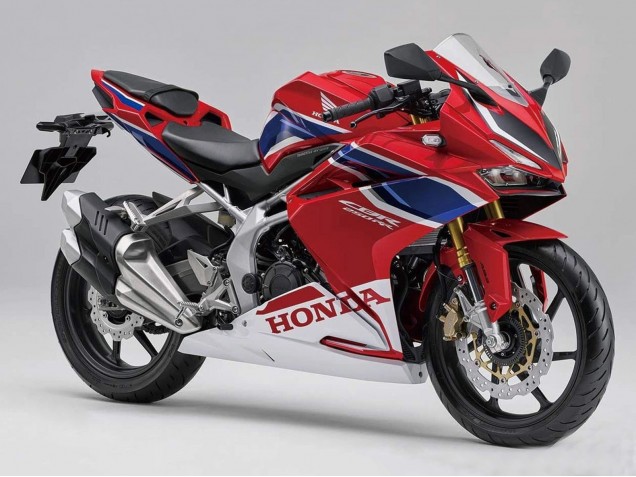 Carena Moto Honda CBR250RR 2017-2022 - Rosso Blu Bianco