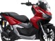Carena Moto Honda ADV160 2022-2024 - Argento Rosso Nero Opaco