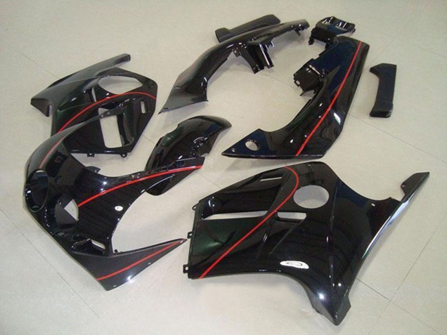 Carene Moto Honda CBR250RR MC19 1988-1989 - Nero Lucido Rosso Linea