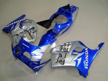Carene Moto Honda CBR250RR MC19 1988-1989 - Argento Blu