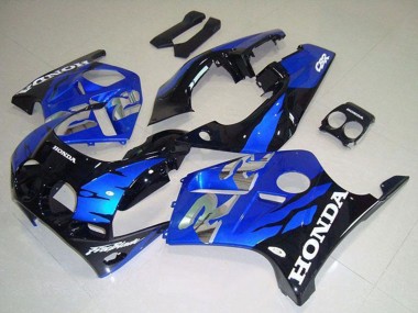 Carene Moto Honda CBR250RR MC19 1988-1989 - Blu Nero Lucido