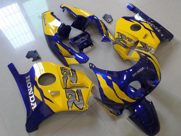 Carena Moto Honda CBR250RR MC22 1990-1998 - Giallo Blu