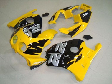Carena Moto Honda CBR250RR MC22 1990-1998 - Giallo Nero Lucido