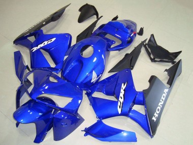 Carene Moto Honda CBR600RR 2005-2006 - Blu Nero Bianco Decal