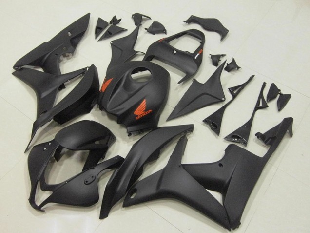 Carena Moto Honda CBR600RR 2007-2008 - Nero Opaco Rosso