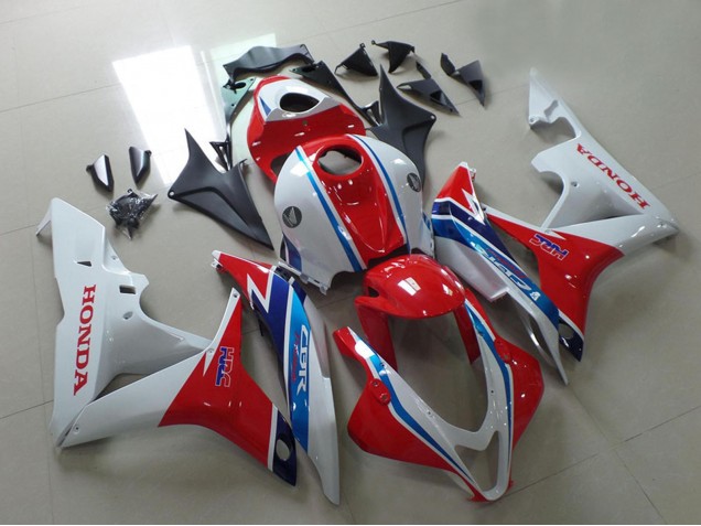 Carene Moto Honda CBR600RR 2007-2008 - Bianco Rosso Azzurro Chiaro HRC