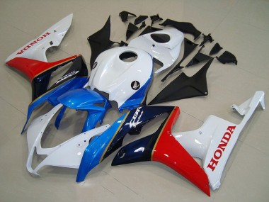 Carena Moto Honda CBR600RR 2007-2008 - Bianco Blu Rosso Nero Lucido