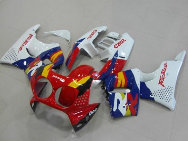 Carene Moto Honda CBR900RR 893 1994-1995 - Bianco Rosso Blu Giallo