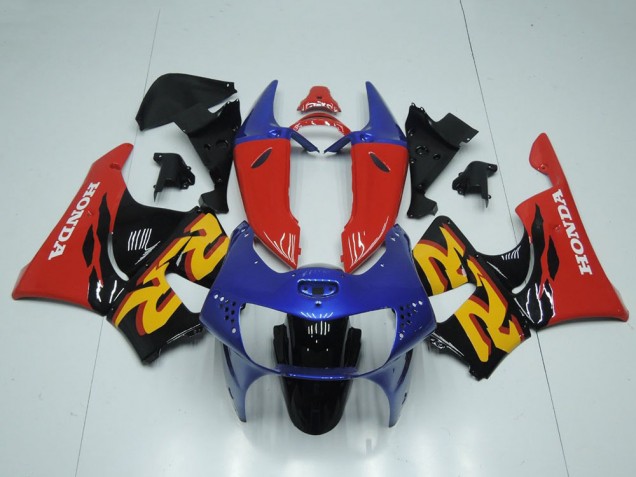 Carena Moto Honda CBR900RR 919 1998-1999 - Rosso Blu Nero Lucido