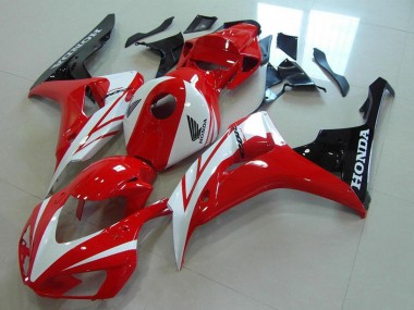 Kit Carene Moto Completo Honda CBR1000RR 2006-2007 - Bianco Rosso Nero Lucido