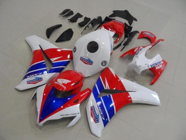 Carene Moto Honda CBR1000RR 2008-2011 - Bianco Rosso Blu TT Legends Motul