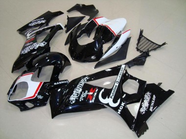 Carene Moto Suzuki GSXR 1000 2007-2008 - Nero Lucido Rosso Relentless