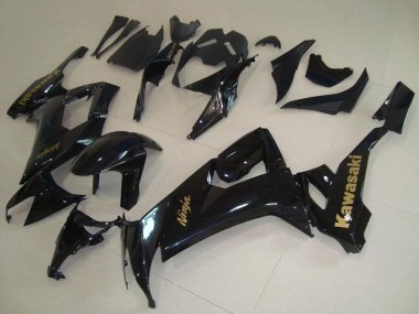 Carene Moto Kawasaki ZX10R 2008-2010 - Nero Lucido Oro Decal