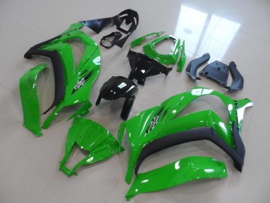 Carene Moto Kawasaki ZX10R 2011-2015 - Verde Nero OEM Stile