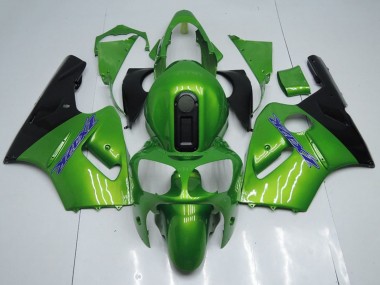 Carene Moto Kawasaki ZX12R 2000-2001 - Verde Nero Blu