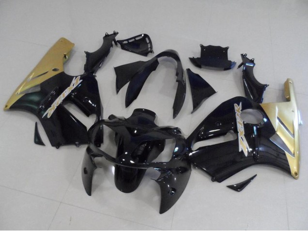 Kit Carena Moto Kawasaki ZX12R 2002-2006 - Nero Lucido Oro