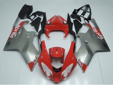 Carene Moto Aprilia RSV1000 2003-2006 - Rosso Grigio Nero