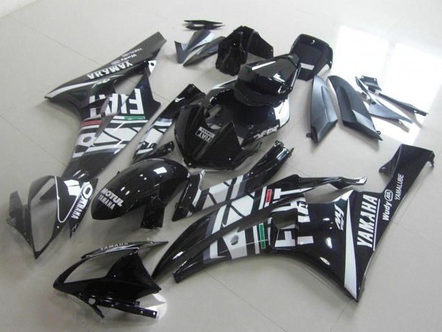Carene Moto Yamaha YZF R6 2006-2007 - Bianco Nero Lucido Verde Rosso Fiat Yamalube Motul
