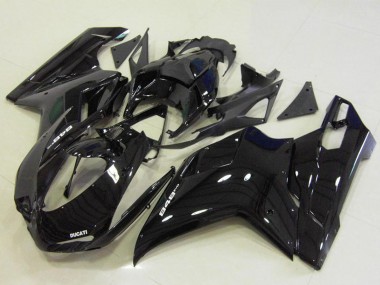 Carene Moto Ducati 848 2007-2014 - Nero Lucido