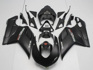 Carene Moto Ducati 848 2007-2014 - Nero Opaco Corse