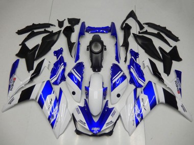Carene Moto Yamaha YZF R3 2015-2018 - Bianco Blu Nero Yamalube ENEOS